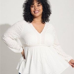 Torrid baby doll top
